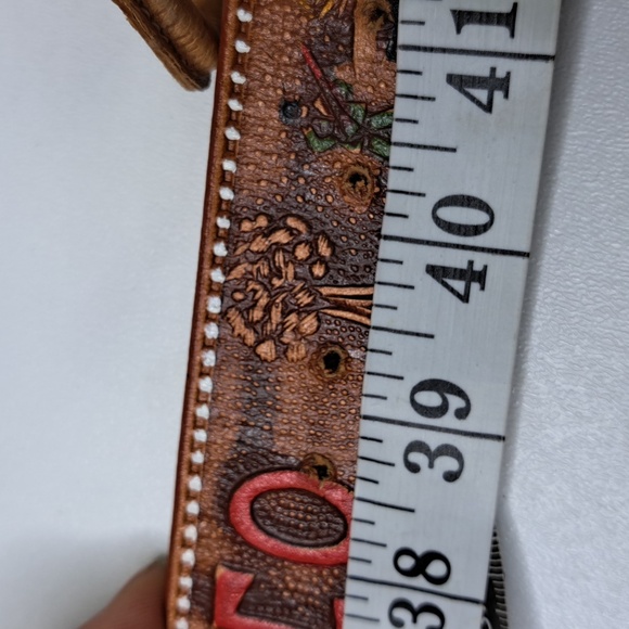 Mexico Leather Belt Waist 43-53" - Picture 11 of 13